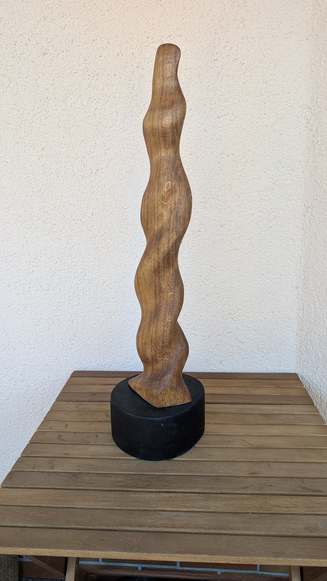 Skulptur verdrdrehte Säule