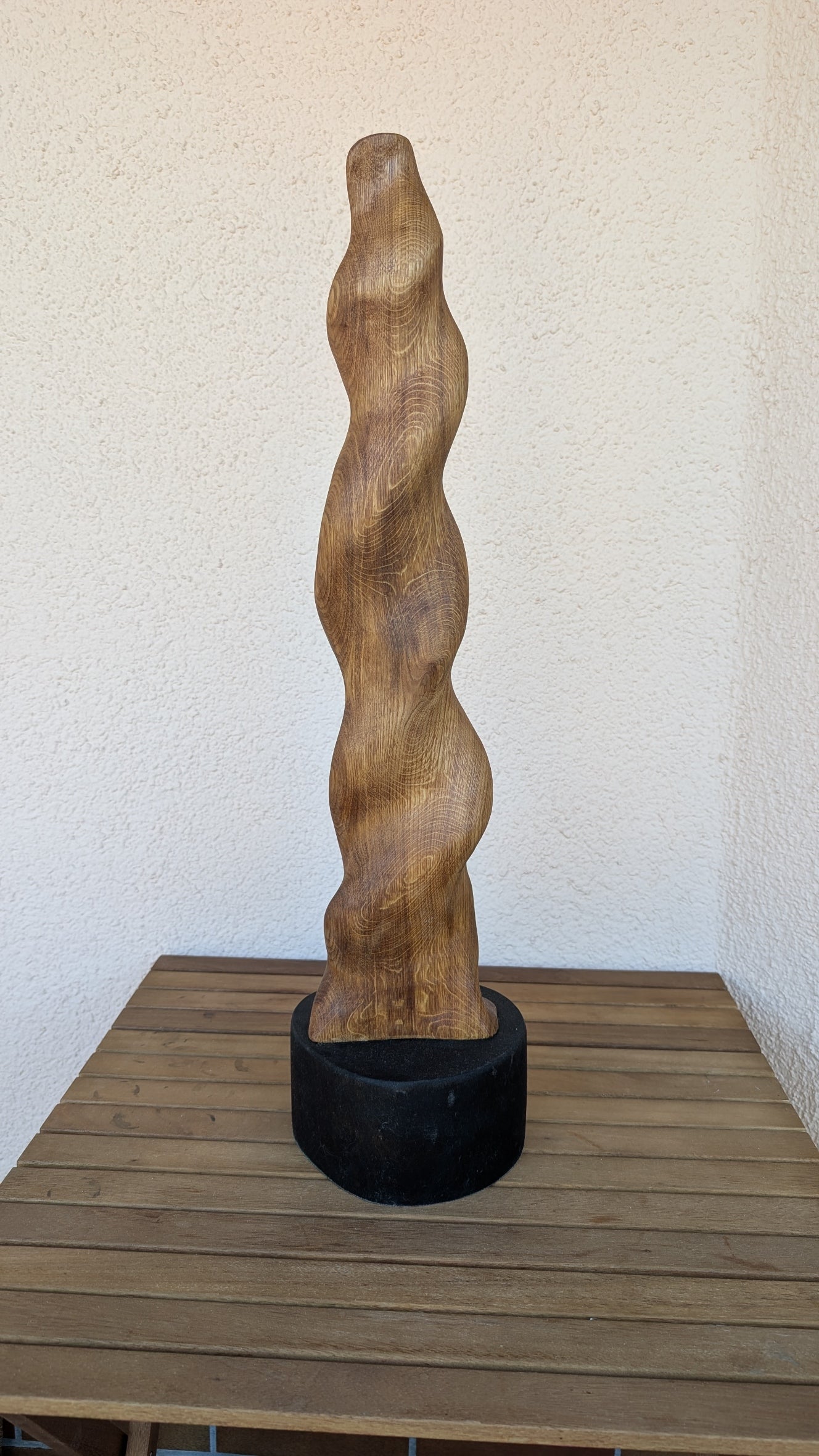 Skulptur verdrdrehte Säule
