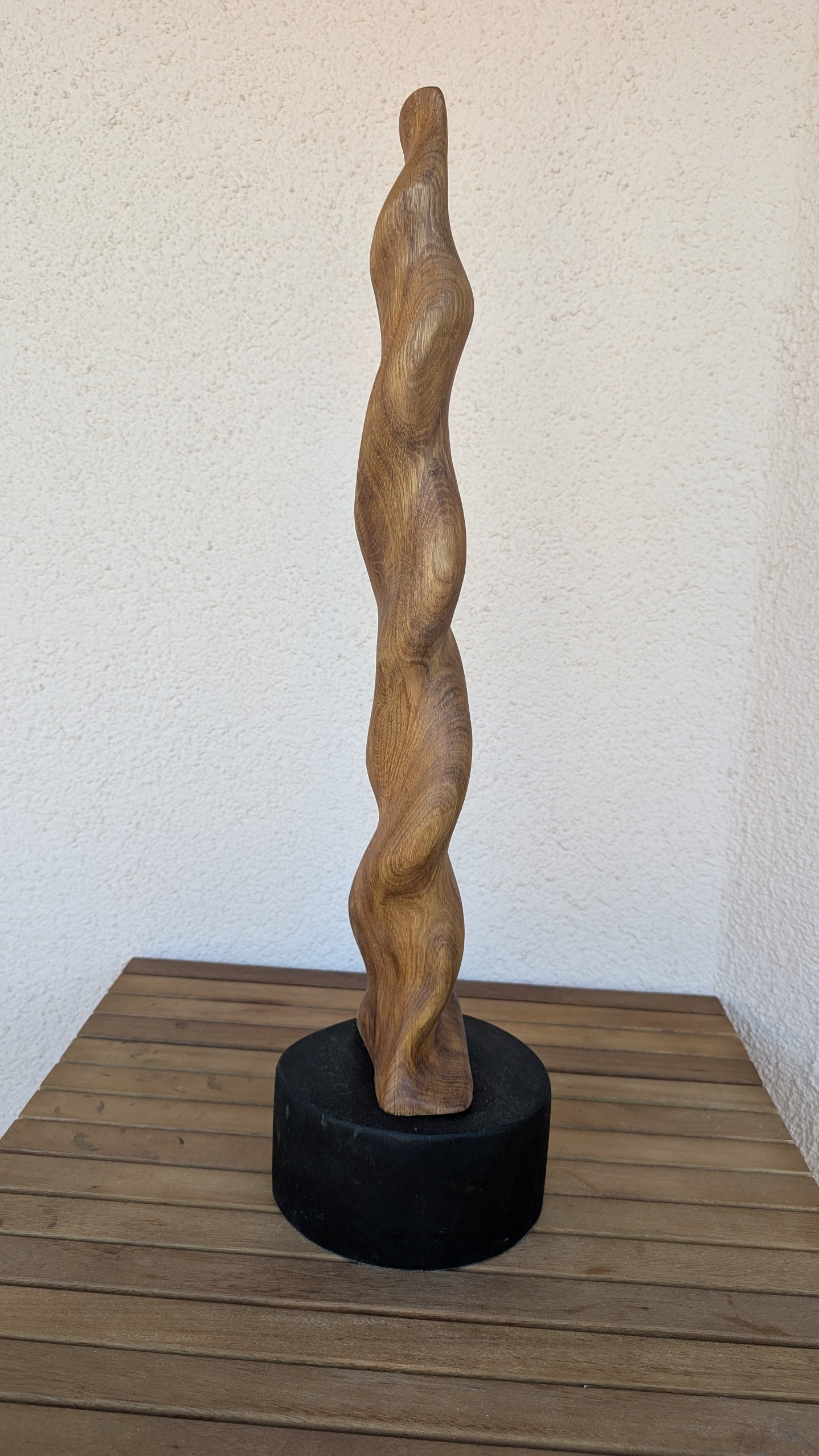 Skulptur verdrdrehte Säule