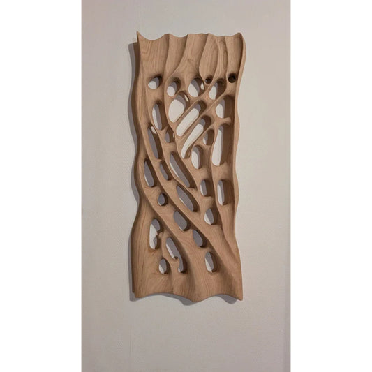 Wandskulptur Äste. Roteiche. Natur Wanddeko Premium