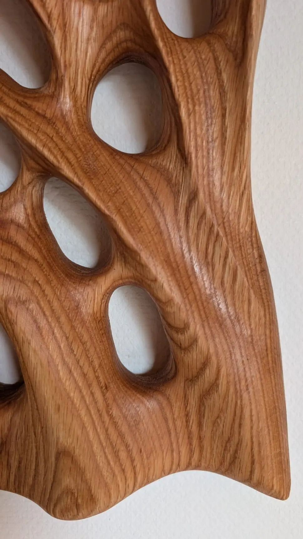 Äste. Abstrakte Wandskulptur aus Buche handgefertigt 