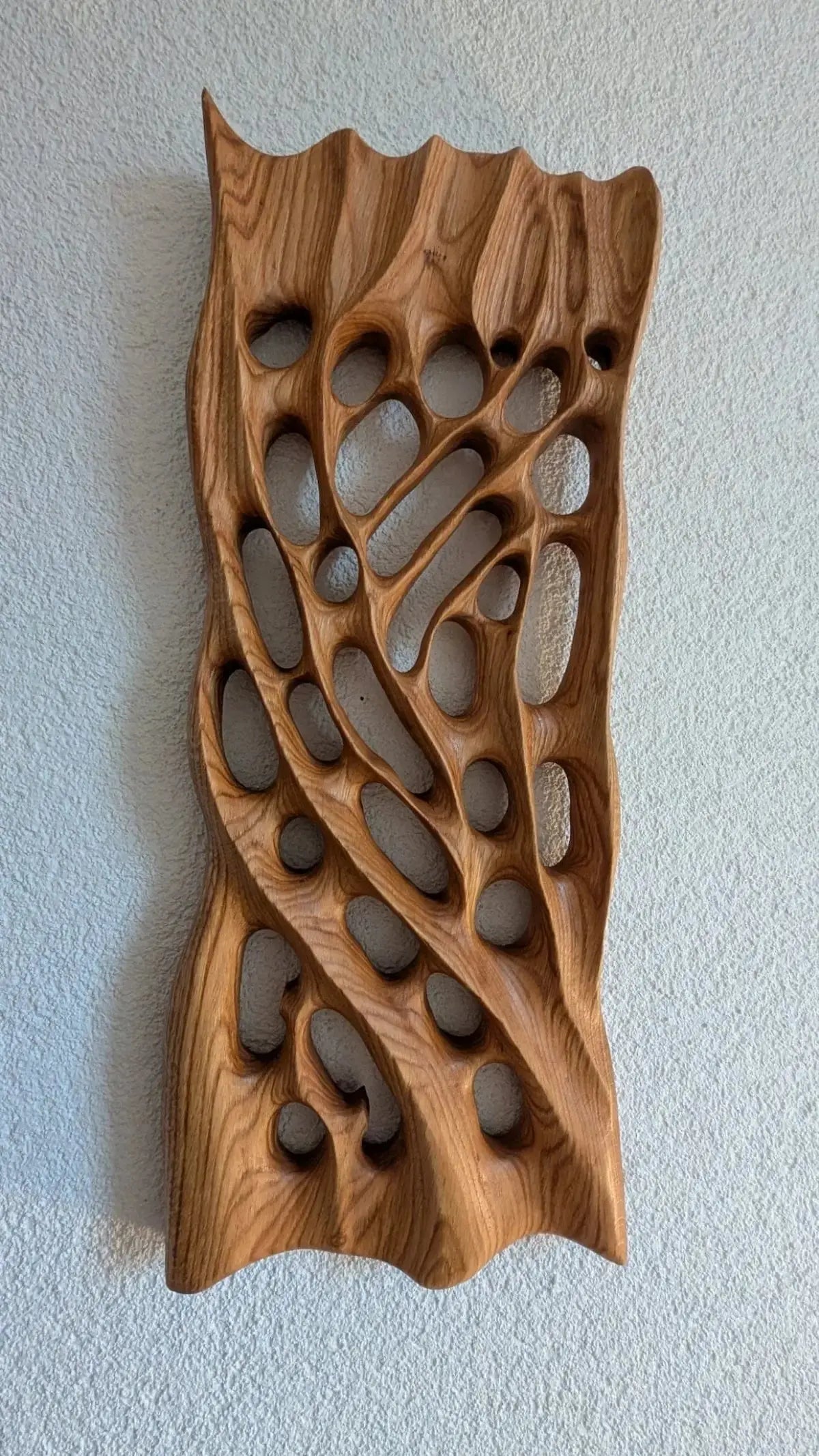 Wandskulptur Äste Roteiche | Natur Wanddeko Premium | Handgefertigt | Wohnzimmer Deko | Organische Holzkunst Modern Mein Shop