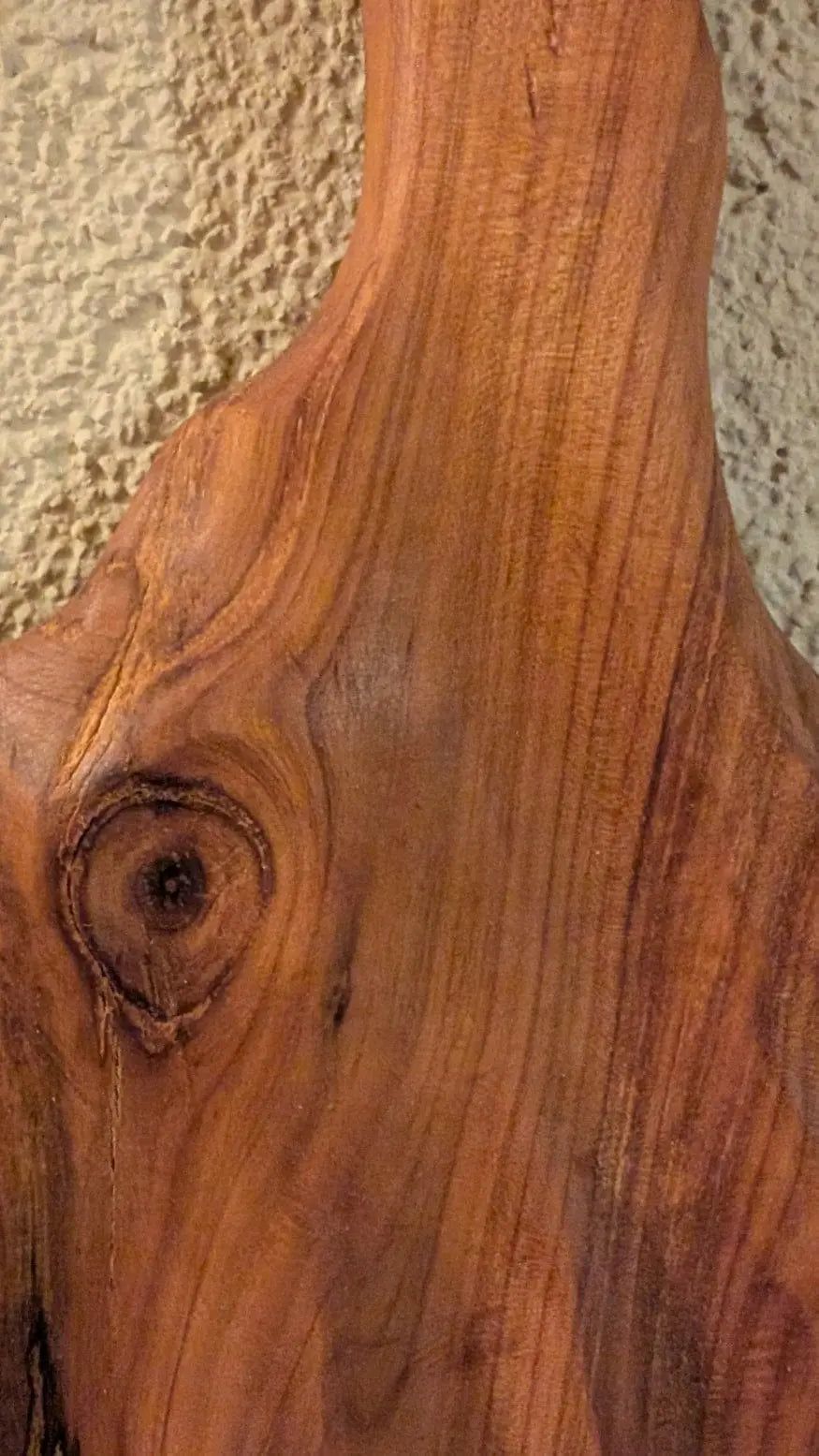 Wanddekoration Baum Kirschbaum abstrakt XXL handgeschnitzt