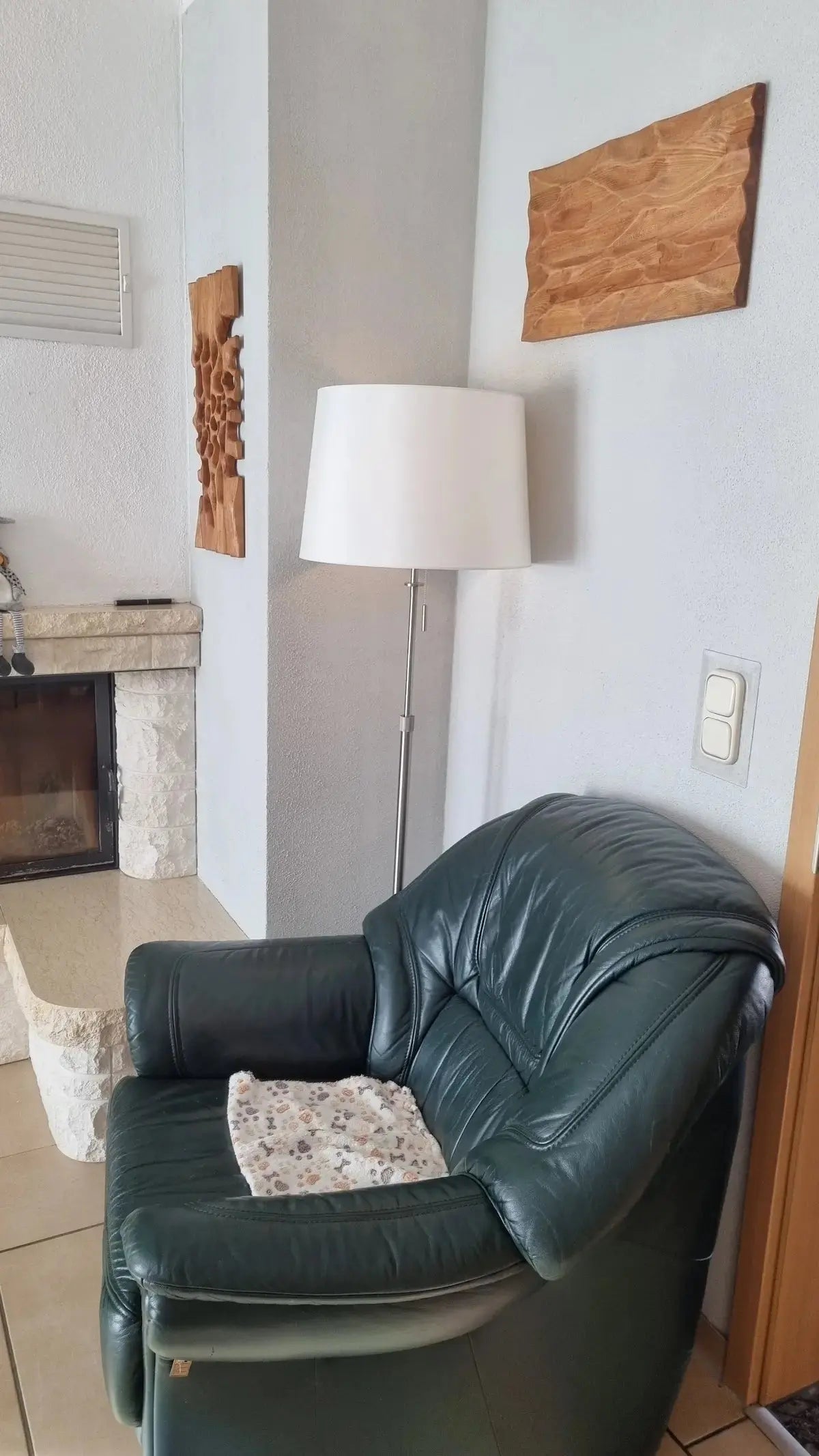 Wandskulptur Relief Buche| Abstrakte Wandkunst 3D | Handgefertigt | Wohnzimmer Deko Modern | Holzrelief Mein Shop